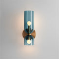 Glasvägglampa med dubbellampdesign