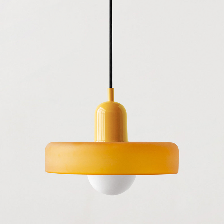 Färgglad Bauhaus-stil Pendellampa - StiloGlas | Karnz