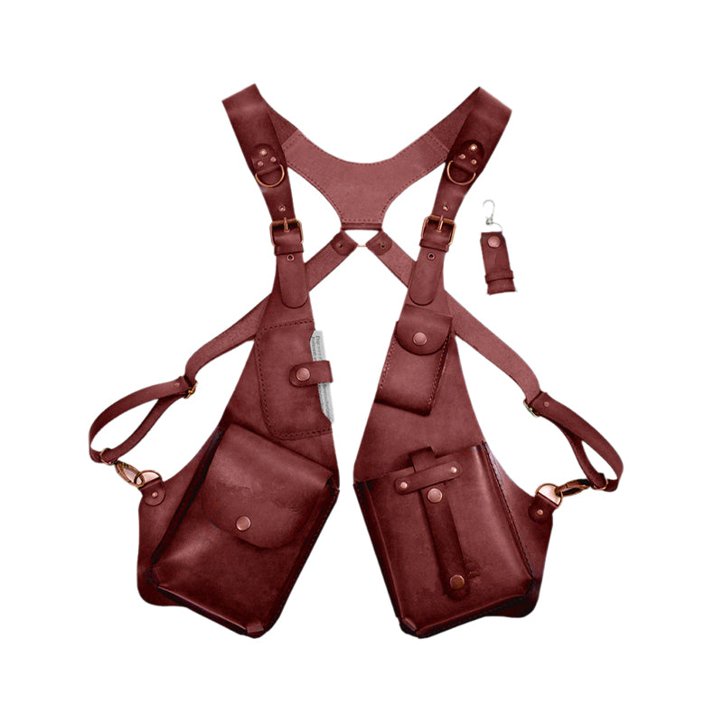 Medeltida Steampunk Retro Axelväska med Axelrem