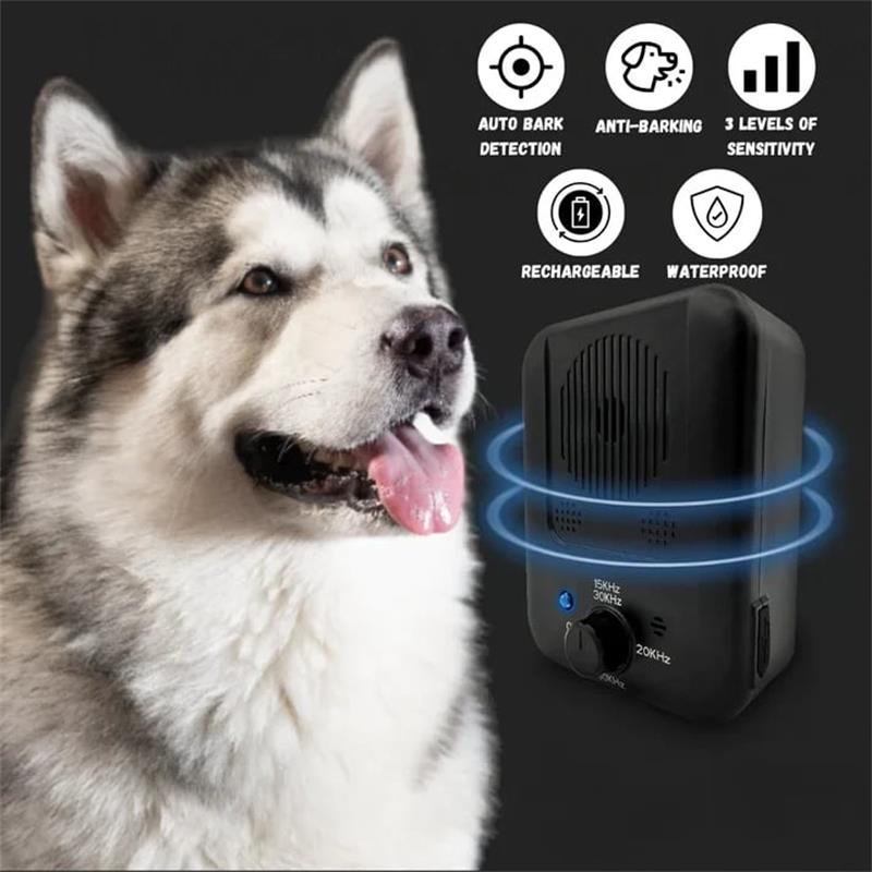 Ultraljudsenhet för att kontrollera hundskall