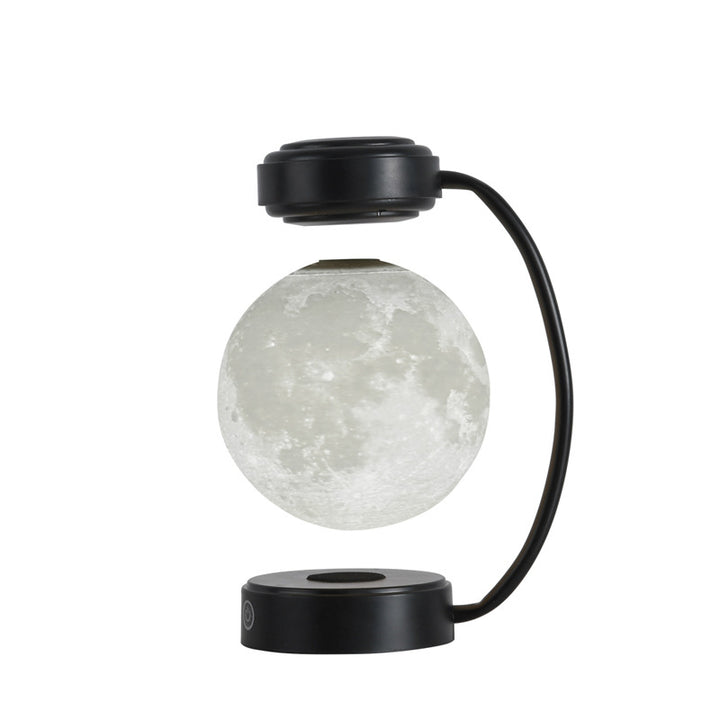 Svävande månlampa med magnetisk levitation och roterande boll
