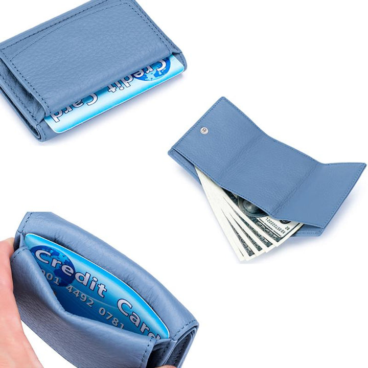 Handgjord RFID-plånbok i mjukt läder | Karnz