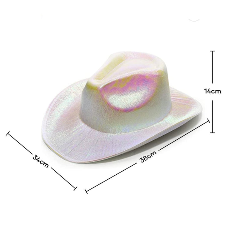 LED-Cowboy-Partyhatt