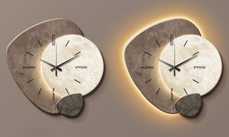 Karnz | Minimalistisk väggklocka i skandinavisk design - NordiqTime