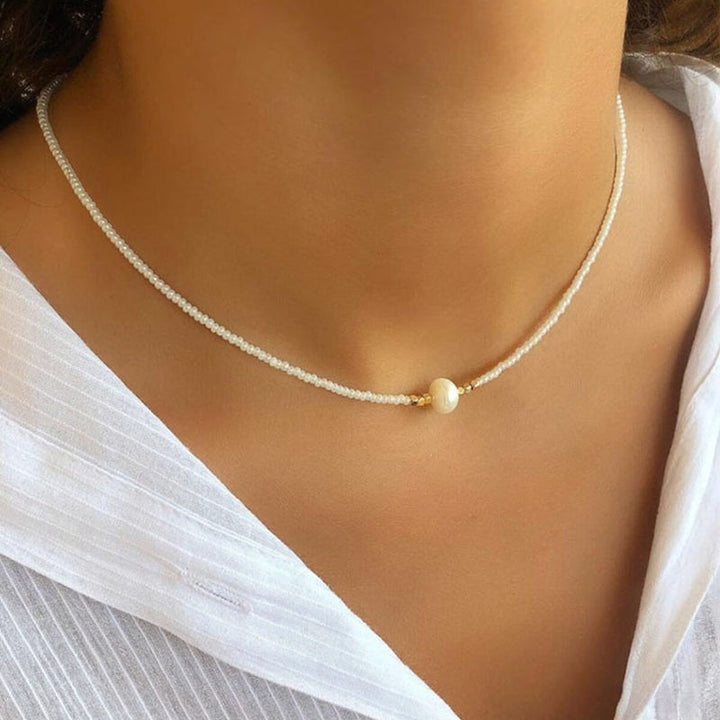 💫Halsband av sötvattenspärlor💫