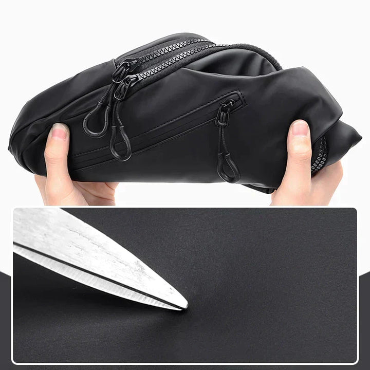 UrbanShield Vattentät Axeltasche med Stöldskyddsdesign | Karnz