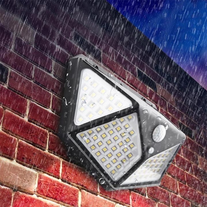 Vattentät Solarlampa 100 LED för Utomhusbruk