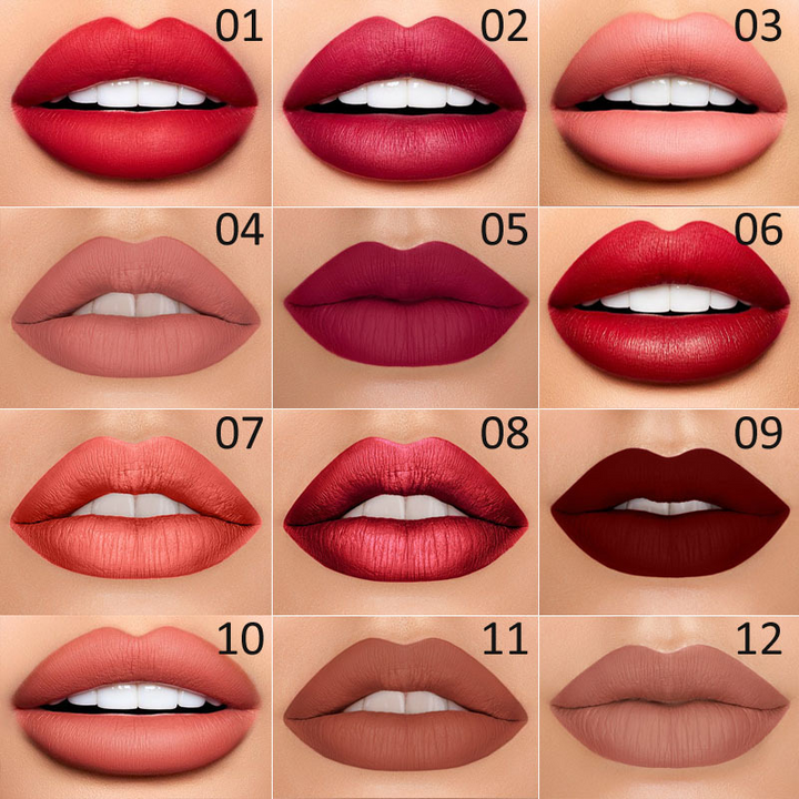💄Läppkonturpenna och läppstift 2 i 1