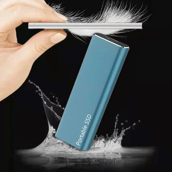 Sandsberg | Extern Bärbar SSD | Högpresterande Solid State Drive | Svart