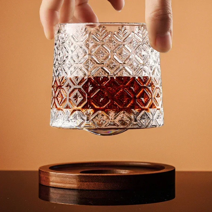 WhiskeySpin - Premium snurrande whiskeyglas Karnz