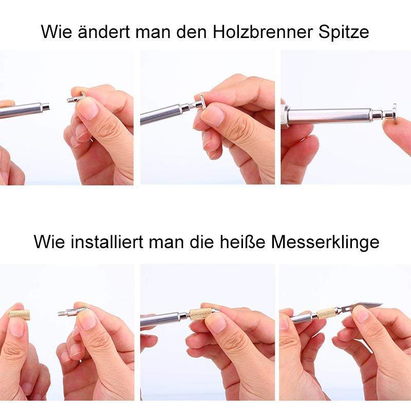 Karnz | Professionellt Träbränning Set