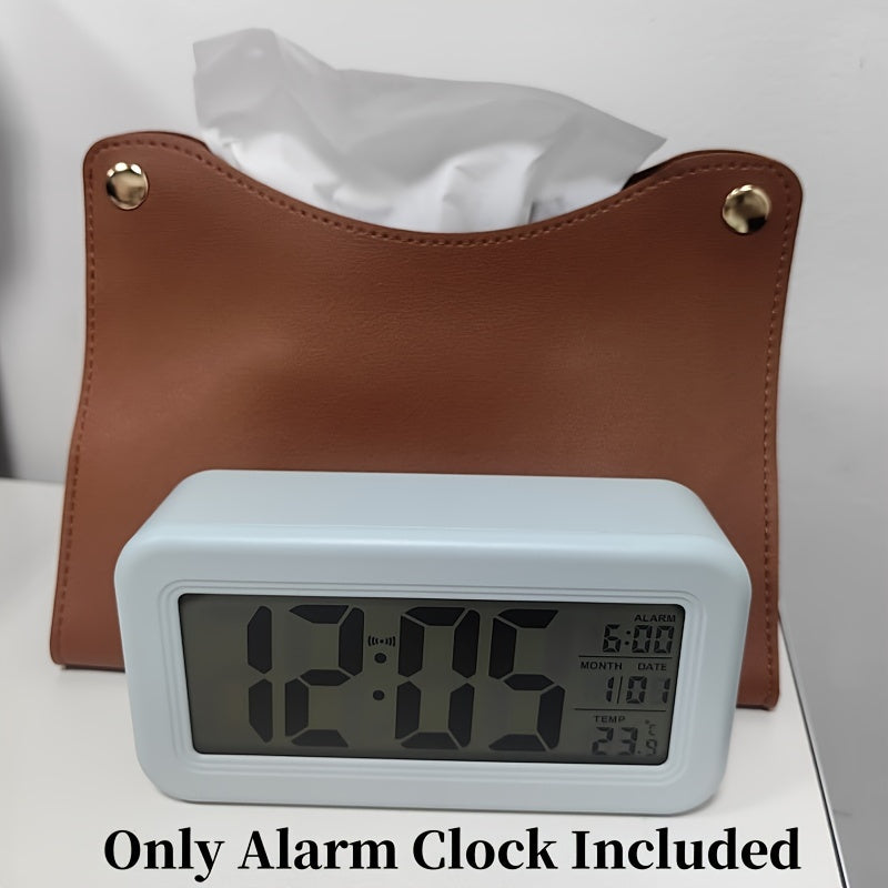 Sandsberg | Slank Digital Väckarklocka | LCD-Display med Snooze-funktion | Flera färger