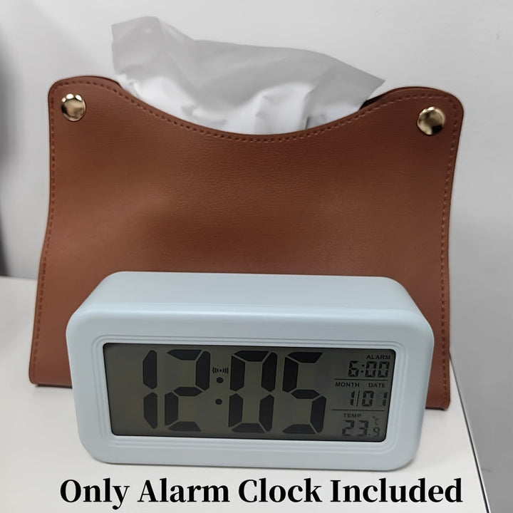 Sandsberg | Slank Digital Väckarklocka | LCD-Display med Snooze-funktion | Flera färger