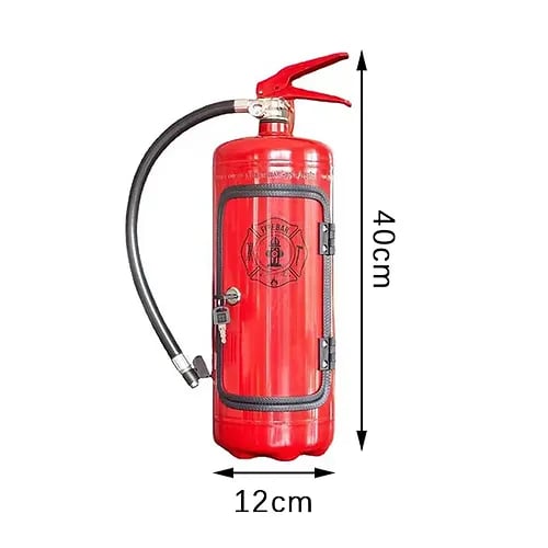 "Min Grotta Mina Regler" Present Kan Bar Set Brandsläckare