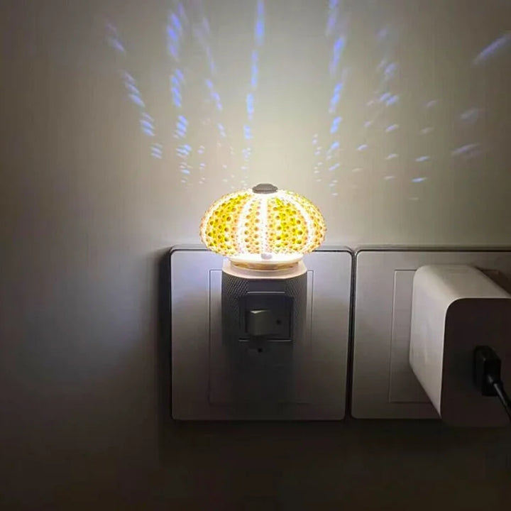 LumiCraft – Unik DIY-bordslampa med naturlig snäcka för en mysig atmosfär