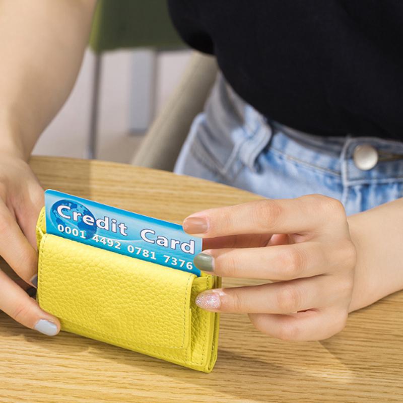 Handgjord RFID-plånbok i mjukt läder | Karnz