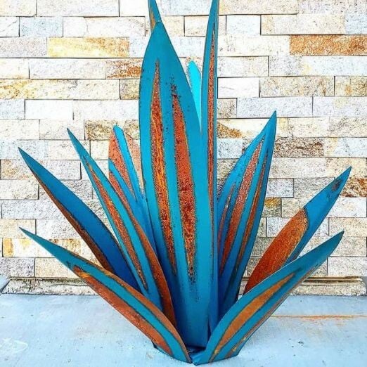 Anti-Rost Metall Tequila Agave Växt | Karnz