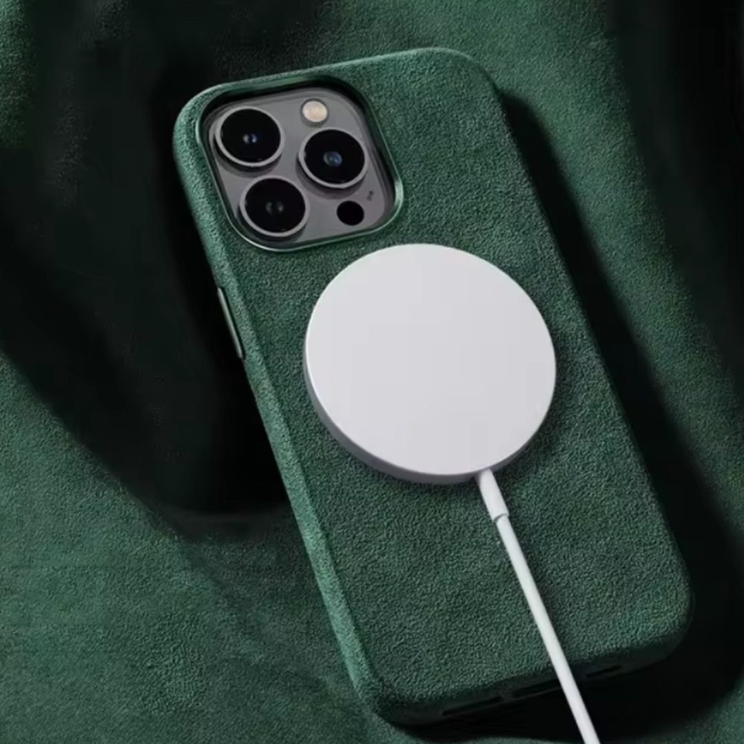 Sandsberg | iPhone MagSafe-skyddsfodral | "Alcantara"