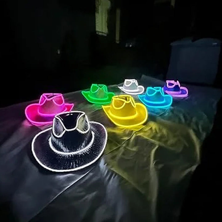 LED-Cowboy-Partyhatt