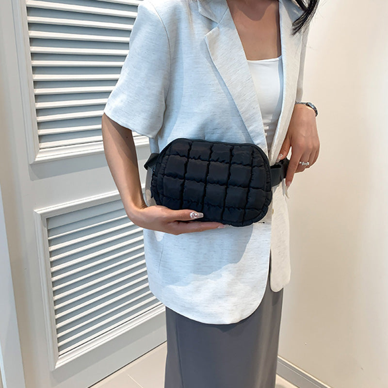 Puffer Crossbody-väska för kvinnor