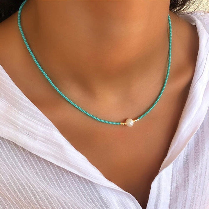 💫Halsband av sötvattenspärlor💫
