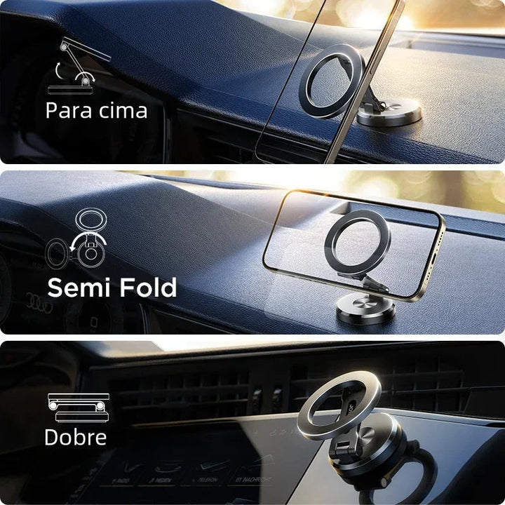 Magsafe bilhållare med magnetring