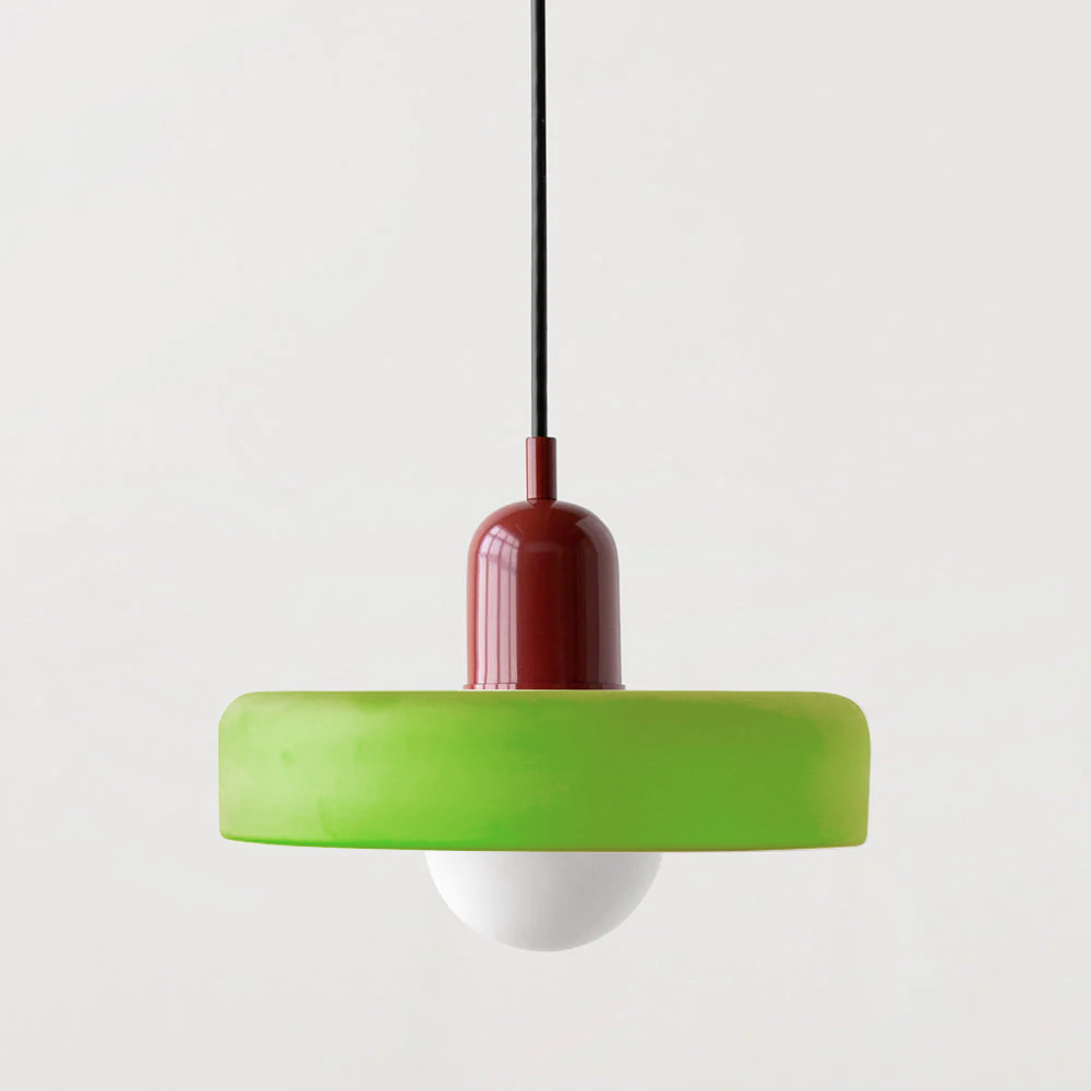 Färgglad Bauhaus-stil Pendellampa - StiloGlas | Karnz