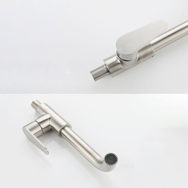 Modern stil väggmonterad enhandsgrepp blandare för badrummet