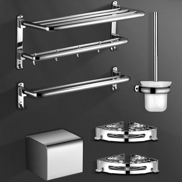 Modern rostfri handdukshängare badrumshylla badrumsaccessoarset