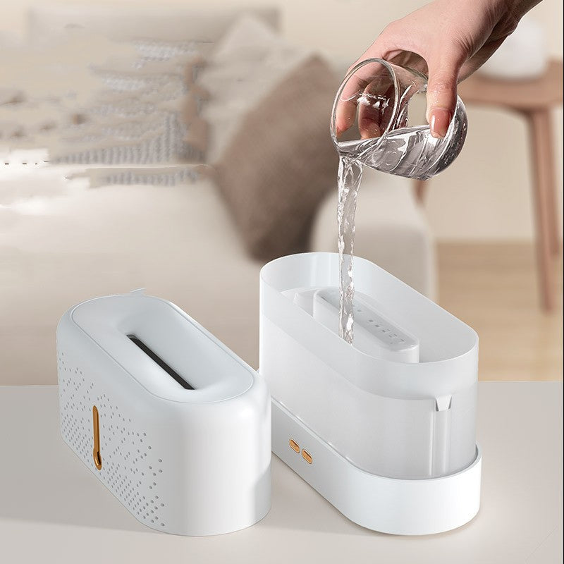 Vulkan diffuser 200 ml i vitt med eteriska oljor
