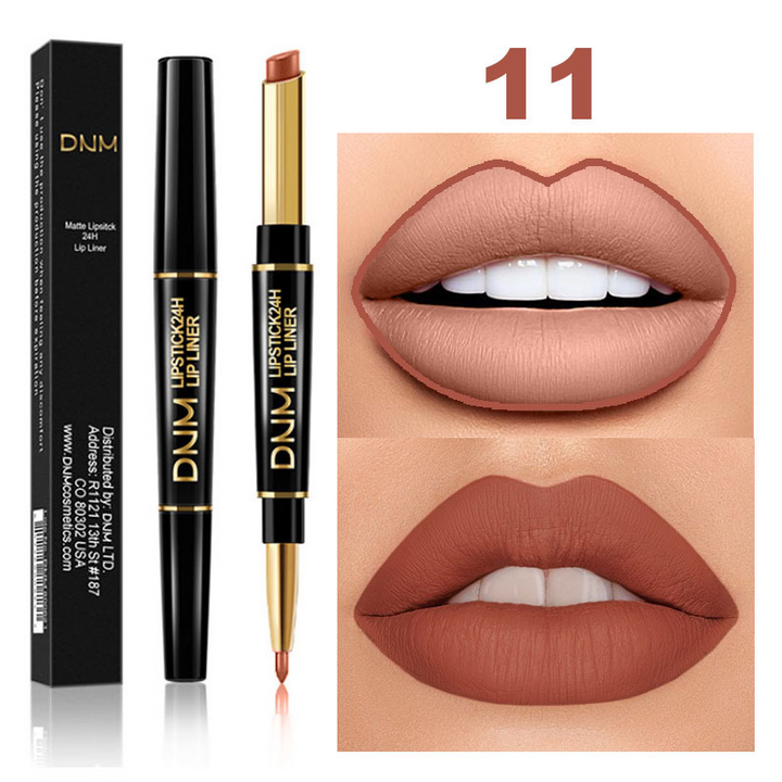 💄Läppkonturpenna och läppstift 2 i 1