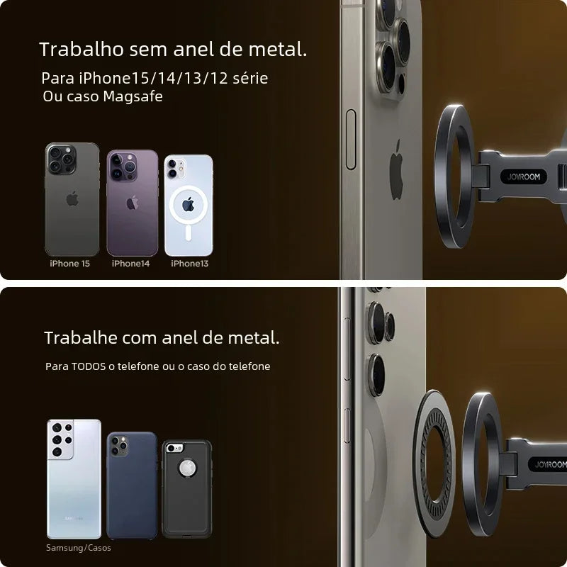 Magsafe bilhållare med magnetring