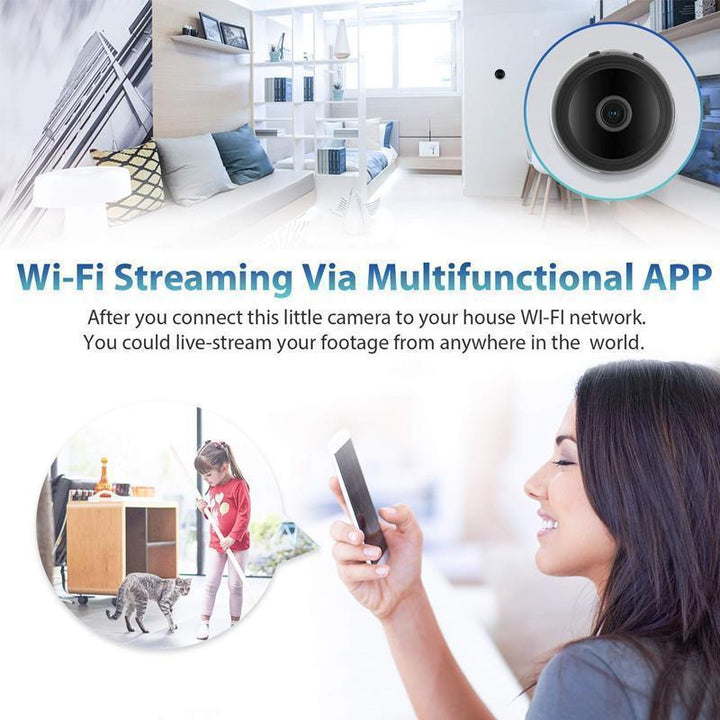 Magnetisk 1080p WLAN-minikamera