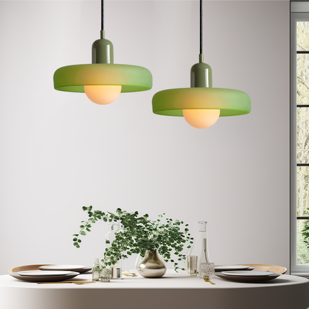 Färgglad Bauhaus-stil Pendellampa - StiloGlas | Karnz