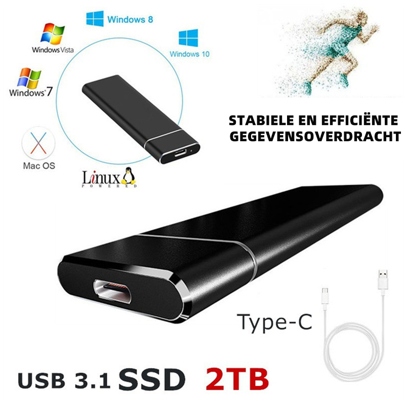 Ultra-snabb extern bärbar hårddisk