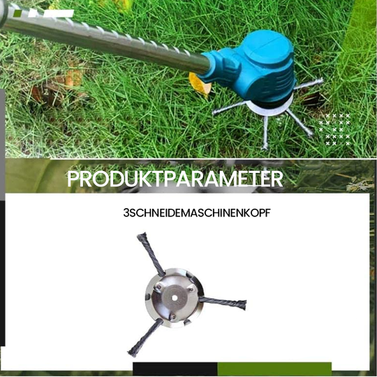 Ståltrådstrimmerhuvud