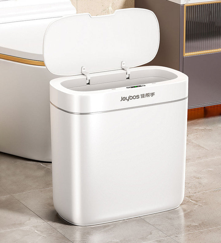 Sandsberg® 3 Gallon vattentät automatisk smal papperskorg med lock Z64