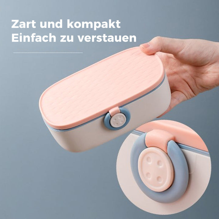 Sandsberg-in-One-symaskin med knapp och fingerborg
