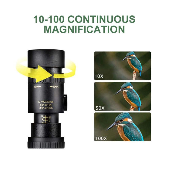 【50% RABATT IDAG】4K Super Telezoom Monokulärt Teleskop