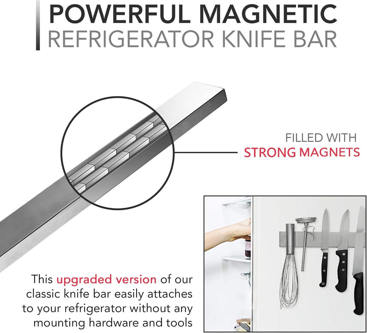 14 Tum Magnetisk Kniv- och Verktyghållare