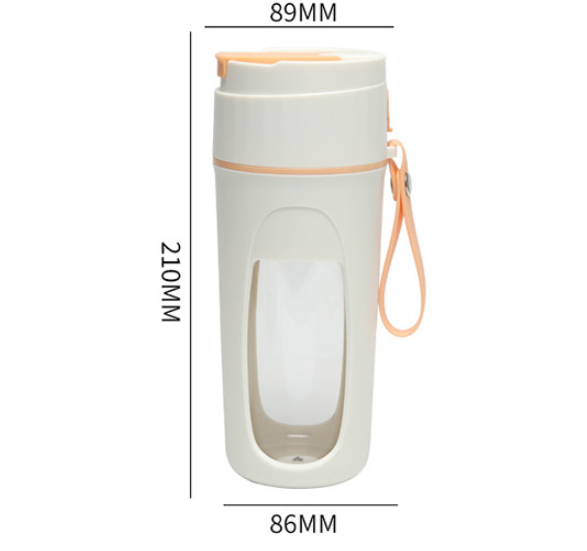 Portabel mixer med USB och dubbelt skydd, för smoothies på språng