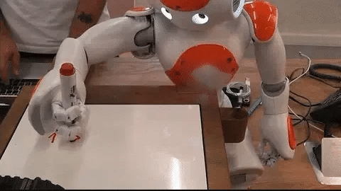 Intelligent robotleksak för barn | ThinkBot Interaktiv lärrobot | Gesterstyrning | Dansar och pratar | Uppladdningsbar