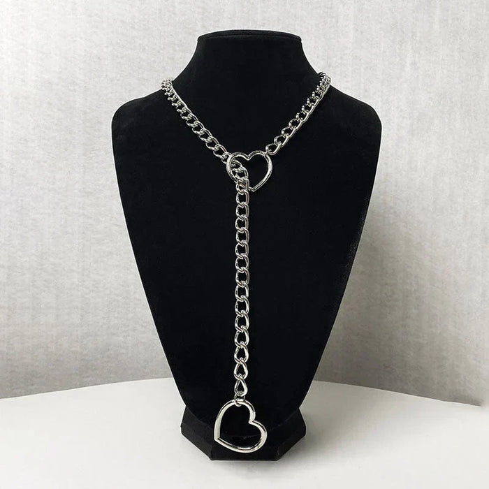Gothic-Punk-Herzkette