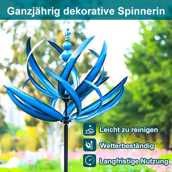 Roterande väderflöjel i metall