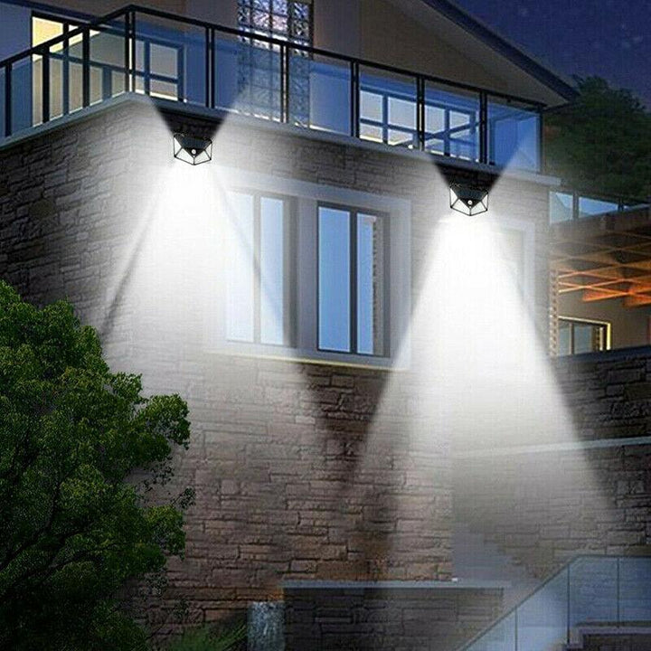 Vattentät Solarlampa 100 LED för Utomhusbruk