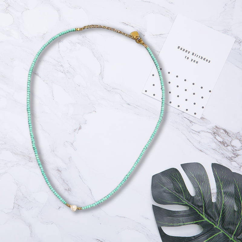💫Halsband av sötvattenspärlor💫