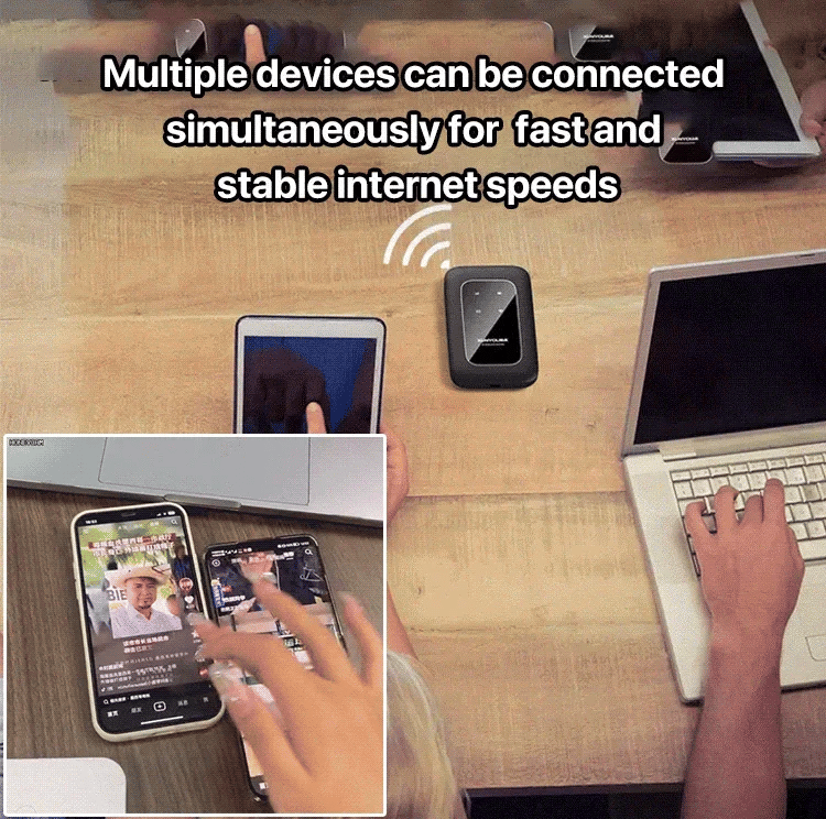 Bärbar 5G-mobilrouter – Snabb och pålitlig internetuppkoppling för unterwegs