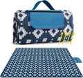 Extra stor, vattentät picknickfilt 200 × 200 cm med 3 lager – MeadowRest