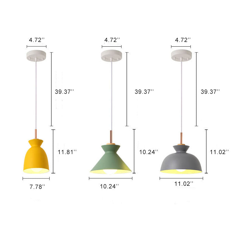 Karnz | AuroraLite Nordic Pendellampa | Metalldesign | 1-lampa | Moderna färgalternativ