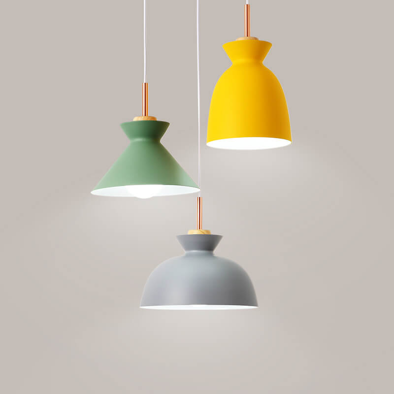 Karnz | AuroraLite Nordic Pendellampa | Metalldesign | 1-lampa | Moderna färgalternativ